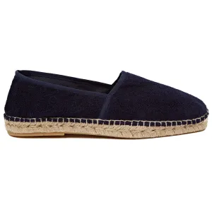 Womens Fleet Towelling O.B Stripe Espadrilles Navy - AW22