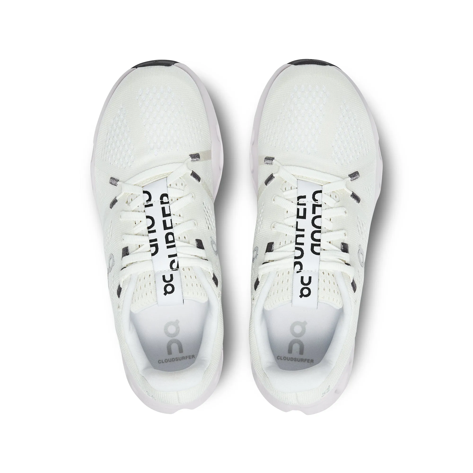 Women's On Cloudsurfer Running Shoe in White | Frost