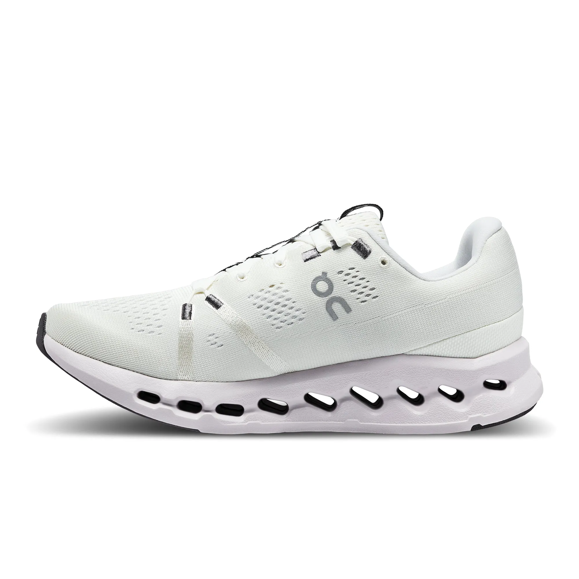 Women's On Cloudsurfer Running Shoe in White | Frost