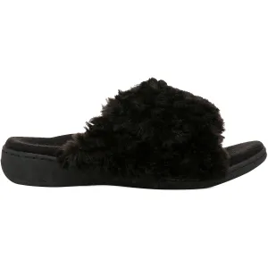 Women's Vionic Relax II Black Shearling