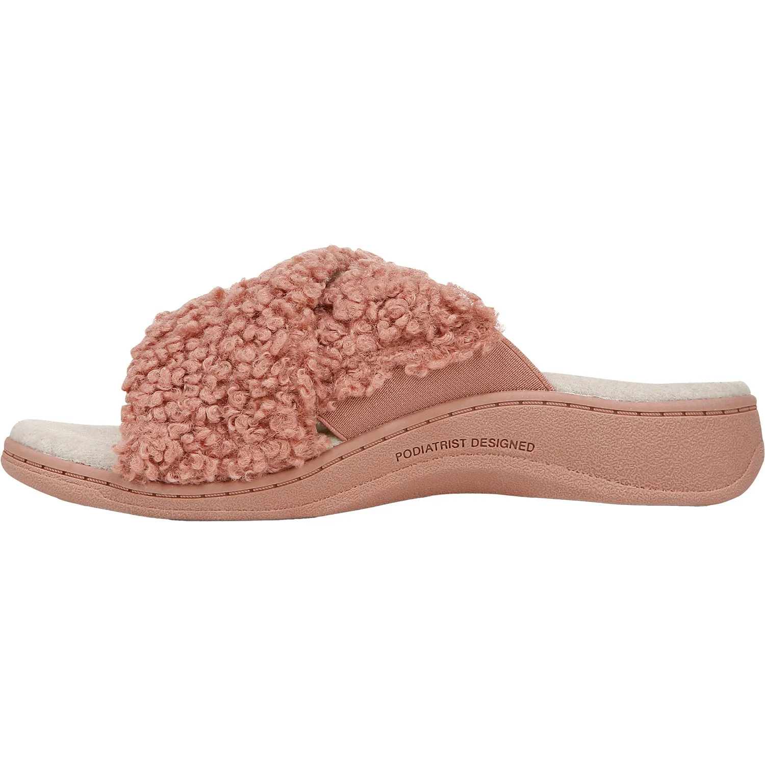 Women's Vionic Relax II Cinder Rose Shearling