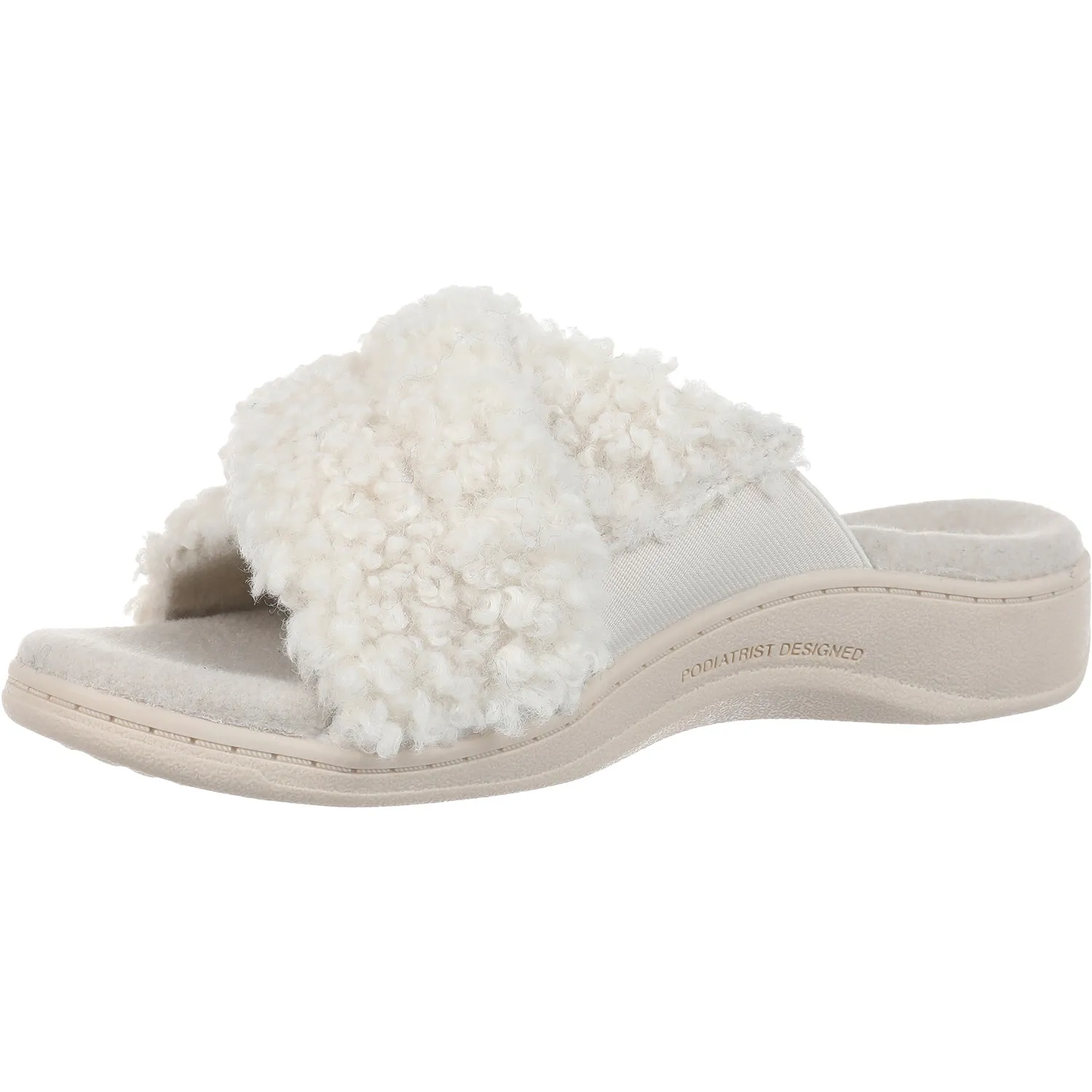 Women's Vionic Relax II Cream Shearling