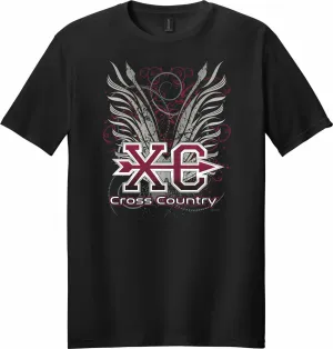 XC Cross Country Black Tee