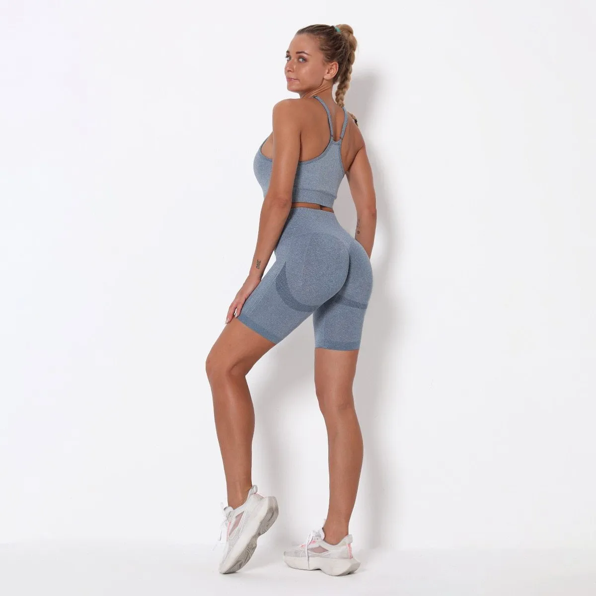 Yoga Sets Short Fitness Suit Sport Outfit For Women